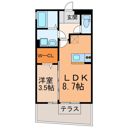 グランモア道上の物件間取画像